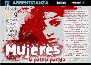 Gaboto: se suspendió el homenaje artístico por el día de la Mujer