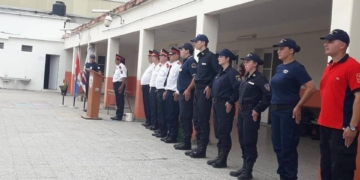 Los Bomberos de Barrancas realizaron capacitaciones durante el fin de semana