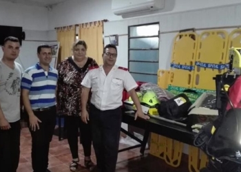 Bomberos de Barrancas sumaron equipamiento por más de 600 mil pesos