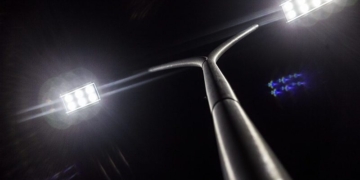 Firmaron un convenio para cambiar las luminarias de Maciel a tecnología led