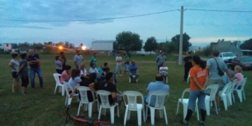 Robos en Andino: vecinos se reunieron con autoridades políticas y policiales