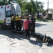 Una camioneta y una moto protagonizaron un choque en el centro de San Genaro