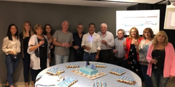 Unión FC de Totoras celebró sus 98 años de vida y presentó una notable obra a realizar