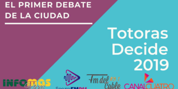 Histórico: los precandidatos de Totoras debaten este domingo
