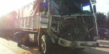 Ruta 91: dos accidentes con camiones en 24 horas