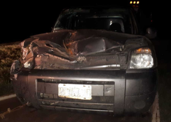 Maciel: un utilitario impactó contra un camión en autopista