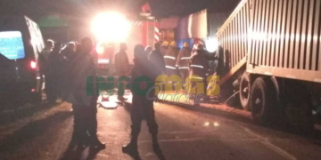 Villa La Ribera: un joven camionero murió en un trágico choque