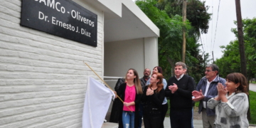 El SAMCo de Oliveros recibió  el nombre del prestigioso médico «Dr. Ernesto Diaz»