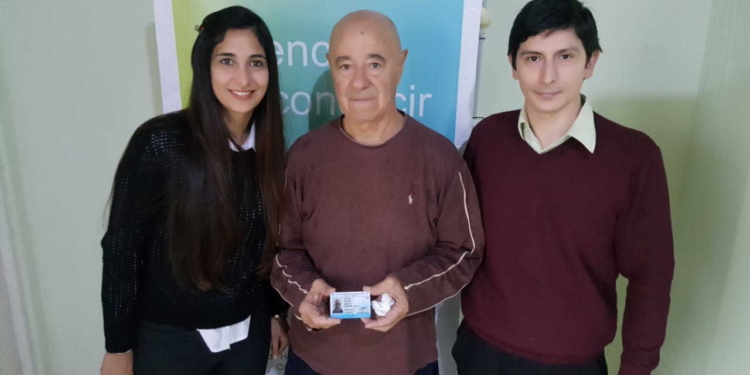 En marcha: emitieron la primera licencia de conducir en Gaboto