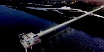 Monje: el acueducto ya cuenta con luces led y paneles solares