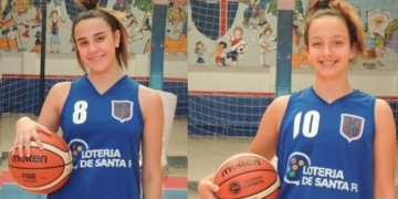 Dos basquetbolistas de la región representarán a Santa Fe en San Luis
