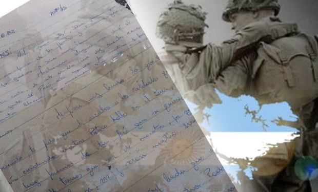 A 39 años de Malvinas: la carta de un soldado a una joven de la región