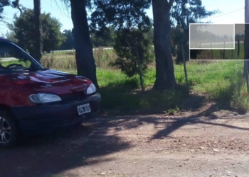 Descubrió y filmó a los ladrones que escapaban tras robar en su casa