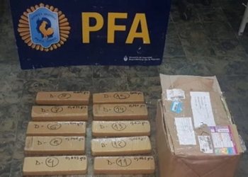 Una mujer sanlorencina fue detenida por organizar envíos de marihuana
