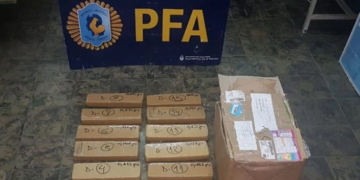 Una mujer sanlorencina fue detenida por organizar envíos de marihuana