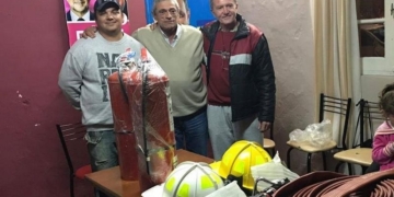 El futuro cuartel de Bomberos Voluntarios de Maciel recibió las primeras donaciones