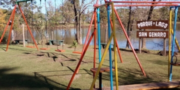 El Parque y Lago de San Genaro se prepara para el tradicional almuerzo