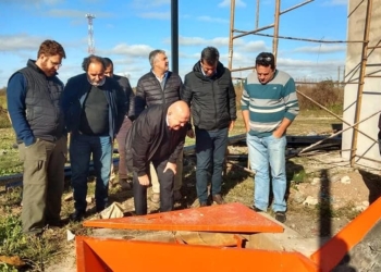 El Ministro de Medio Ambiente llegó a San Genaro por el proyecto Girsu