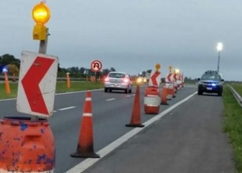 Una mano de autopista fue cortada por reparaciones
