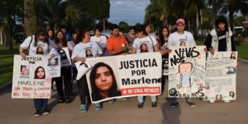 Tres años sin Marlene: marcha, estrella y suelta de globos en Oliveros