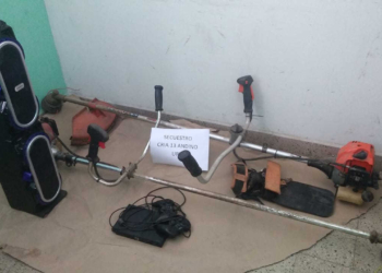 Allanamiento y recuperación de elementos robados en Andino