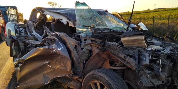 Milagro: un vecino de Timbúes salvó su vida al chocar con un camión