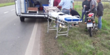 Dos mujeres con traumatismos tras accidentarse entre Maciel y Oliveros