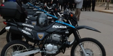 Entregaron 8 motos destinadas a la seguridad del departamento San Jerónimo