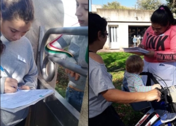 Alumnos de Diaz recorren el pueblo junto al proyecto «jóvenes censistas»