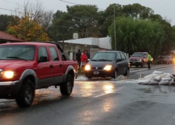 Desvío en Ruta 11 por el temporal en la región