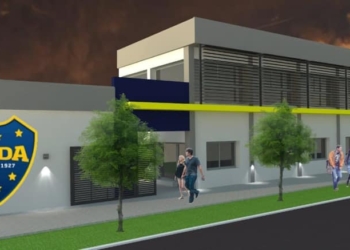 Defensores de Andino recibió un aporte y anunció la construcción de una imponente obra