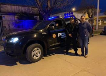 El nuevo móvil policial de Serodino ya patrulla las calles