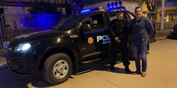El nuevo móvil policial de Serodino ya patrulla las calles