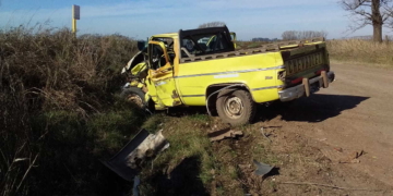 Una mujer falleció tras chocar con un camión en Aldao