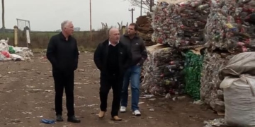 Giovagnoli visitó Totoras y recibió el apoyo de la intendencia