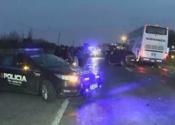 Un hombre perdió la vida tras un choque entre un colectivo y un auto en Ruta 34