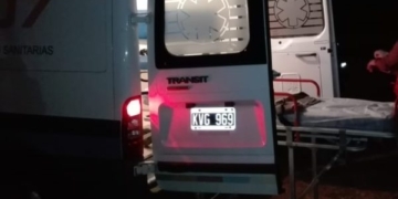 Doble accidente en Timbúes: una mujer embarazada resultó herida