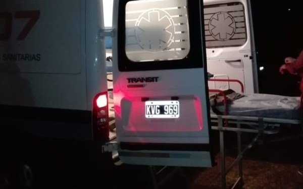 Doble accidente en Timbúes: una mujer embarazada resultó herida