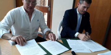 Totoras: firmaron un convenio para el dictado de talleres para personas con discapacidad