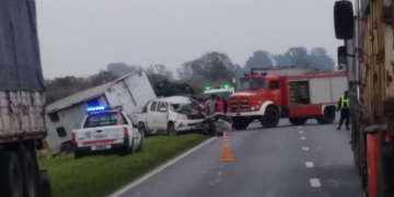 Totoras: dos accidentes de tránsito en Ruta 34 con heridos
