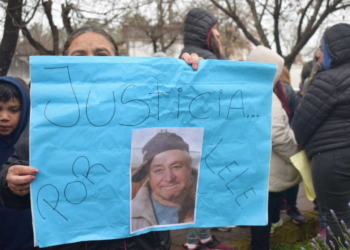 Díaz salió a la calle a pedir justicia: «Lele ayudaba a todo el mundo»