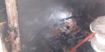 Bomberos de Barrancas sofocaron un incendio en una vivienda en Monje