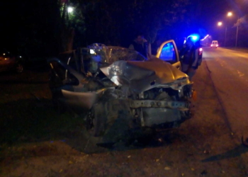 Un hombre de Oliveros sufrió un fuerte accidente en Ruta 11