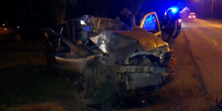 Un hombre de Oliveros sufrió un fuerte accidente en Ruta 11