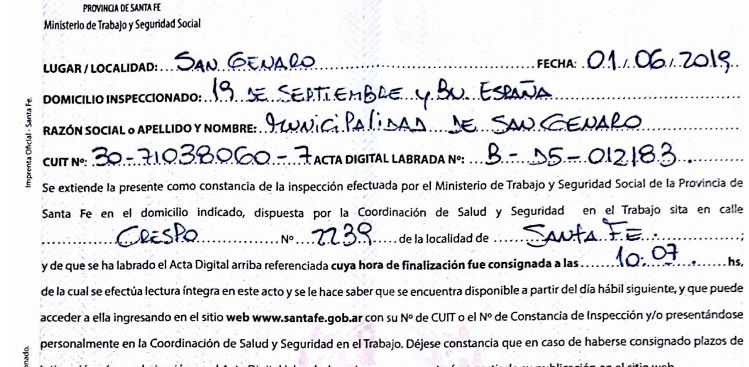 San Genaro: tras la suspensión, rehabilitaron el predio de las cloacas