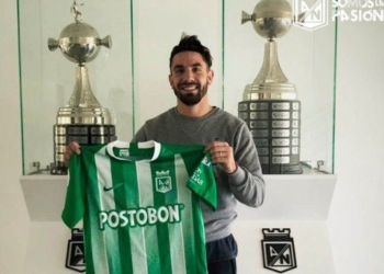 Pato Cucchi fue presentado en Atlético Nacional y firmó por tres años