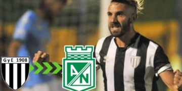 De Oliveros a Colombia: Pato Cucchi se lleva sus goles al exterior