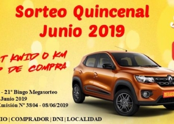 Un hombre de Puerto Gaboto ganó un auto O KM