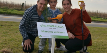 «Vida Paralela»: niños totorenses plantaron y apadrinaron nuevos árboles