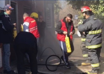 Totoras: Bomberos controlaron incendio en una vivienda céntrica